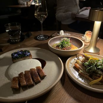 Verse - Dry aged duck breast, pork belly risotto and side of the roasted carrots - Seafood Near Me - Toluca Lake, California