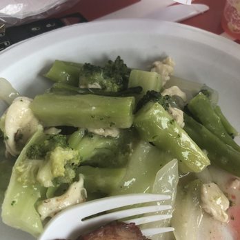 Grand Cafe - Broccoli chicken with very minimal chicken - Chinese Near Me - Bloomington, Illinois Grand Cafe - Broccoli chicken with very minimal chicken - Chinese Near Me - Bloomington, Illinois