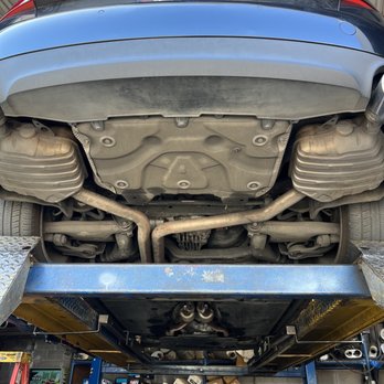 All American Muffler - Complete under carriage of Audi A6 S line Quattro. - Auto Repair Near Me - Salinas, California