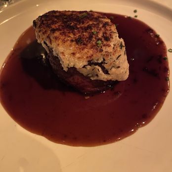 Elliott's Steakhouse - Blue cheese crusted filet - Steakhouses Near Me - Chandler, Arizona Elliott's Steakhouse - Blue cheese crusted filet - Steakhouses Near Me - Chandler, Arizona