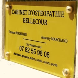 Cabinet d'Osthéopathie Bellecour - Cabinet d'Ostéopathie Bellecour