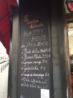 Menu photo 4 La Cantine de Belleville Paris, 75