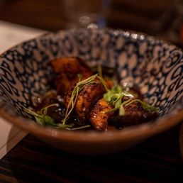 Camarones Al Mojo De Ajo Negro