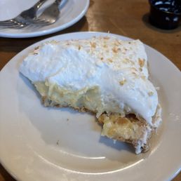 Coconut cream pie Coconut cream pie