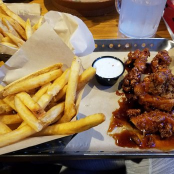 Chili's - Honey-Chipotle Chicken Crispers with more fries instead of corn - American Near Me - Concord, California