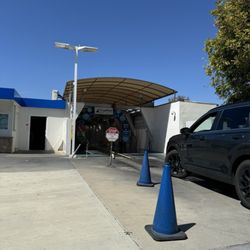Entrance to the car wash