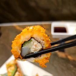 JaBistro - Pressed sushi. Meh.