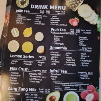 Taichi Bubble Tea, Ramen and Poke Bowl - Greece Mall - Menu - Bubble Tea Near Me - Rochester, New York