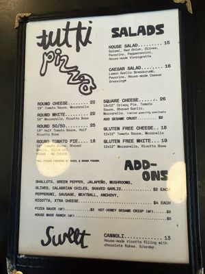 Menu photo 1 Tutti Charleston, SC Menu photo 1 Tutti Charleston, SC