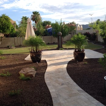 Rolling Rock Landscape - I think this is quite a difference!!! - Landscaping Near Me - Peoria, Arizona Rolling Rock Landscape - I think this is quite a difference!!! - Landscaping Near Me - Peoria, Arizona