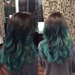 Amber Hair Design By Pauline - Mermaid ombré by Pauline