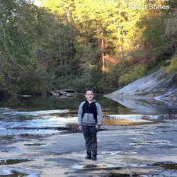 Chau Ram County Park - High trail leads to this little paradise .
