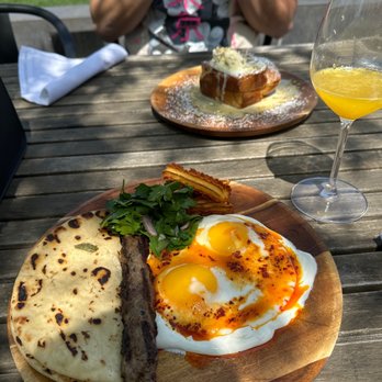 Cardamom - Turkish eggs and baklava French toast - Mediterranean Near Me - Minneapolis, Minnesota