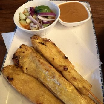 Weera Thai Kitchen - Chinatown - Chicken satay - Thai Near Me - Las Vegas, Nevada Weera Thai Kitchen - Chinatown - Chicken satay - Thai Near Me - Las Vegas, Nevada