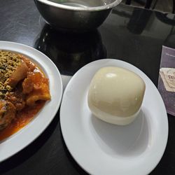Festac Grill - Pounded yam