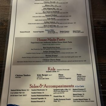 The Windjammer Bar and Grill - Menu - Seafood Near Me - Lexington, Michigan