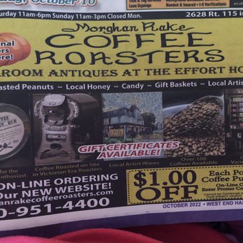 Morghan Rake Coffee Roasters - Coffee Roasteries Near Me - Effort, Pennsylvania