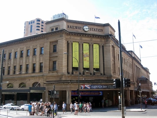 Adelaide Railway Station by null