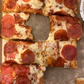 Pizza Hut - a pepperoni letter h in a pizza box - Pizza Near Me - Sidney, New York