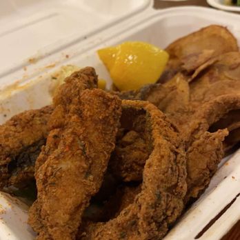 Saltbox Seafood Joint - Cajun Fried Whiting Plate with Slaw and Roasted Potatoes $14 - Seafood Near Me - Durham, North Carolina Saltbox Seafood Joint - Cajun Fried Whiting Plate with Slaw and Roasted Potatoes $14 - Seafood Near Me - Durham, North Carolina