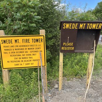 Swede Mountain Fire Tower - Hiking Near Me - Hague, New York
