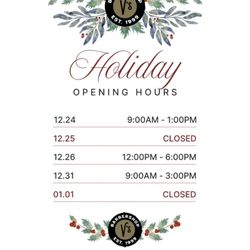 V's Barbershop Algonquin Commons - Happy Holidays!