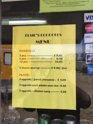 Elsie's Egg Rolls by null