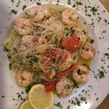 Roma Cafe - Shrimp Scampi w/Pasta - Italian Near Me - Mobile, Alabama