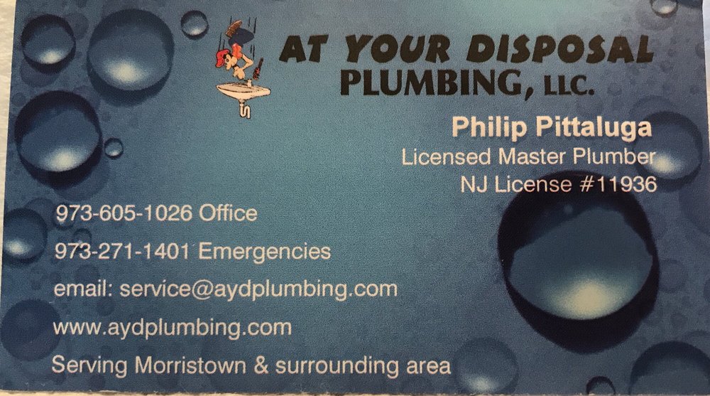 Slide of At Your Disposal Plumbing