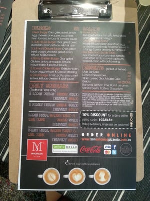Menu photo 2 San Antonio's Pizzeria Norwood, SA