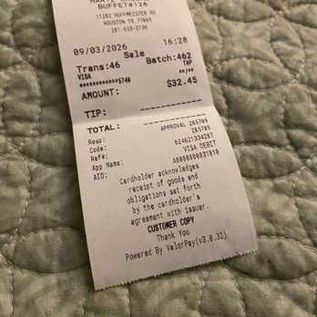 Hartz Chicken Buffet - $32 bucks for two adults?!? What deal!!! - Southern Near Me - Houston, Texas