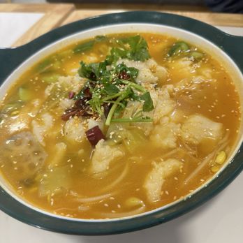 Seven Fish Cuisine - A1.Small Golden Soup Sauerkraut Fish - Chinese Near Me - Brooklyn, New York Seven Fish Cuisine - A1.Small Golden Soup Sauerkraut Fish - Chinese Near Me - Brooklyn, New York
