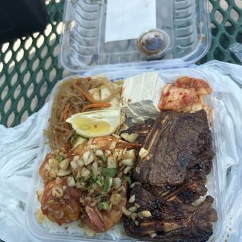 Umma's K-BBQ - Island shrimp and Galbi KALBI/KATSU Combo - Korean Near Me - Lake Forest, California Umma's K-BBQ - Island shrimp and Galbi KALBI/KATSU Combo - Korean Near Me - Lake Forest, California