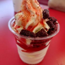 Tacos El Superior - Pina Superior Ice Cream not sweet at all just rught
