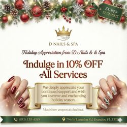 D Nails & Spa - Customers Appreciation.
