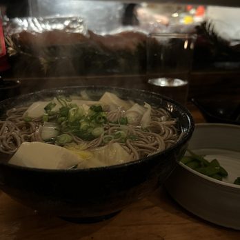 Gen - soba with tofu and vegetables - Japanese Near Me - Brooklyn, New York