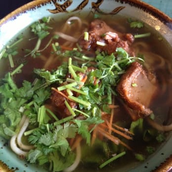 Chez Ann - Homemade noodle soup with marinated pork ribs, yum! - Chinese Near Me - Paris, 75