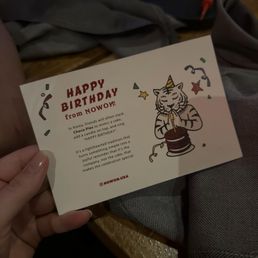 Birthday card