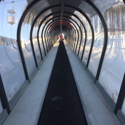 Coca Cola Tubing - Escalator up the hill