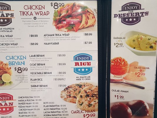 Menu photo 2 Sweet Palace Restaurant Brampton, ON Menu photo 2 Sweet Palace Restaurant Brampton, ON
