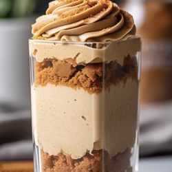 Topped With Love - Cookie Butter: Vanilla cake, cookie butter buttercream, cookie crumbles.