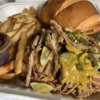 Moab Brewery - Pulled Pork Sandwich - American Near Me - Moab, Utah Moab Brewery - Pulled Pork Sandwich - American Near Me - Moab, Utah