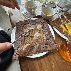 Crêperie Pourlette - Crêpe avec andouille