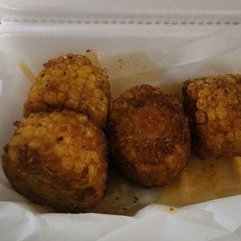 Dynamite Grill - The fried corn is well seasoned. - Mediterranean Near Me - Cedar Hill, Texas