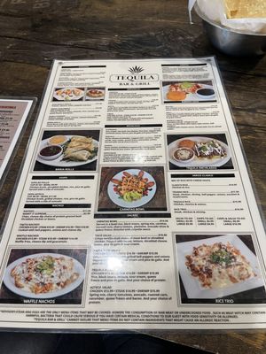Menu photo 1 Tequila Bar & Grill Jasper, GA