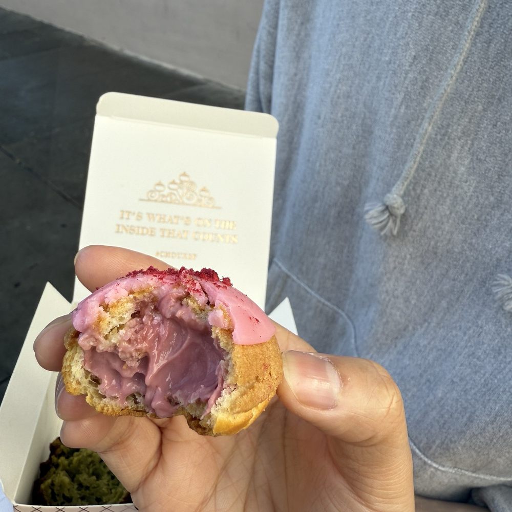 Choux Bakery - Raspberry choux - Bakeries Near Me - San Francisco, California
