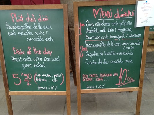 Menu photo 5 Cafè del Born Nou Barcelona, B Menu photo 5 Cafè del Born Nou Barcelona, B