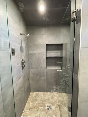 Bathrooms and kitchen remodeling - The owner obviously loved this project!!