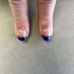 J-NAILS - This is from her burning my cuticle's