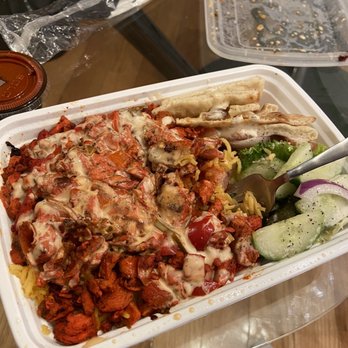 Vegan Grill - Chicken over rice - Vegan Near Me - New York, New York Vegan Grill - Chicken over rice - Vegan Near Me - New York, New York